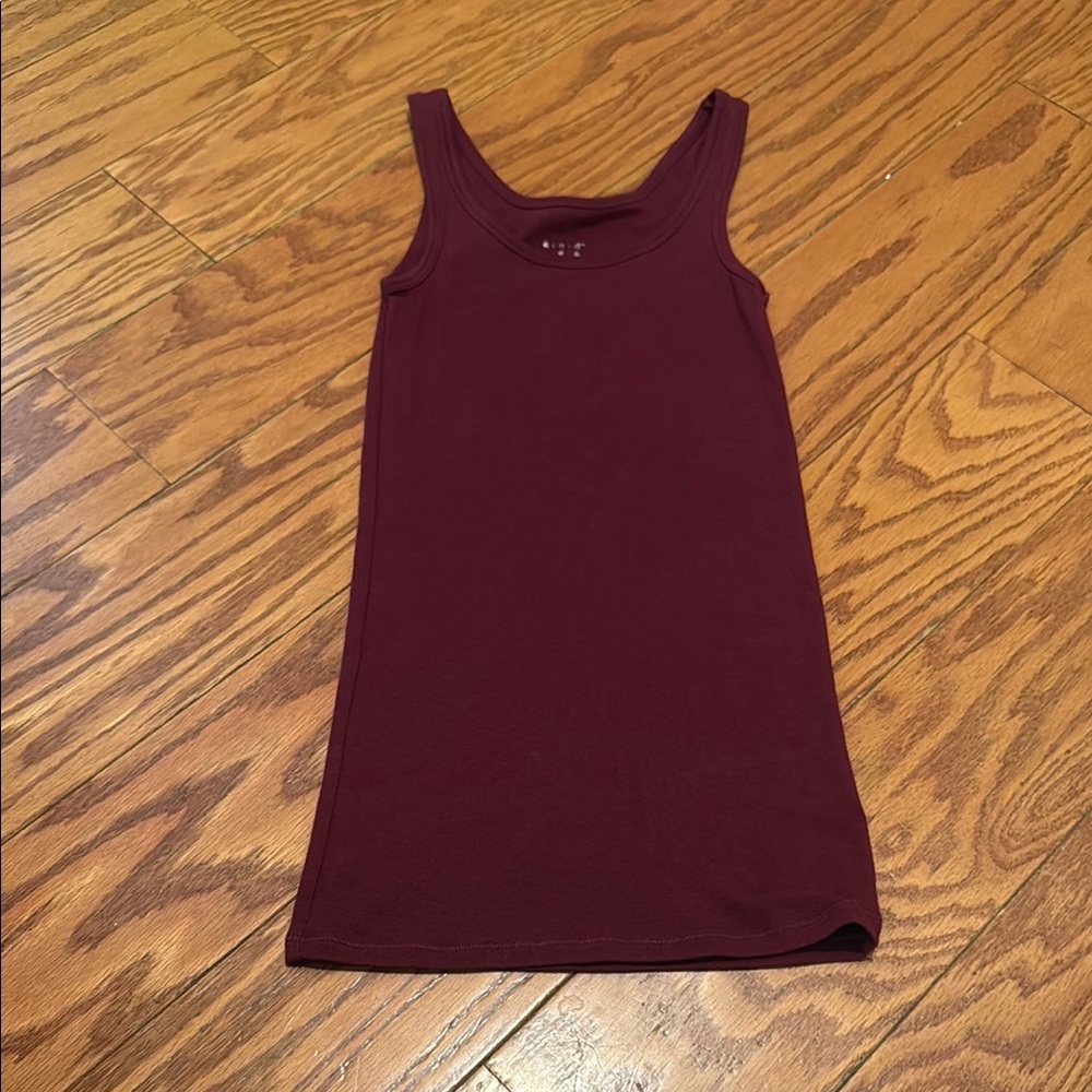 A New Day Women's Burgundy Tank Top
